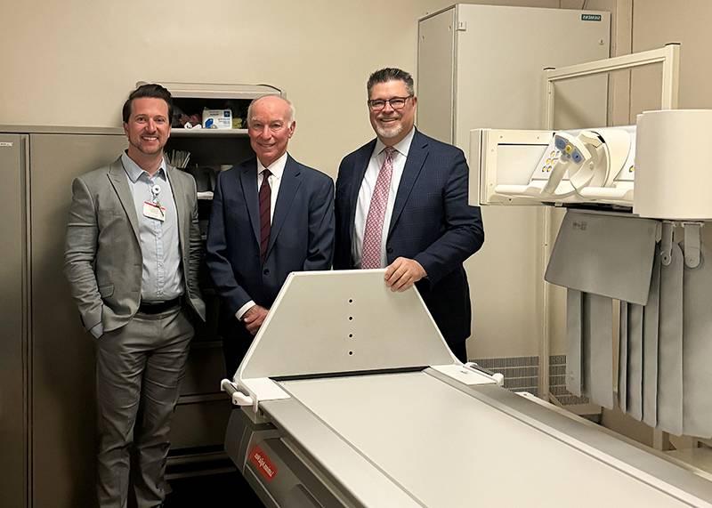 Congressman Joe Courtney Visits Day Kimball Health;  Witnesses Impact of New Fluoroscopy Machine Made Possible by Federal Funding